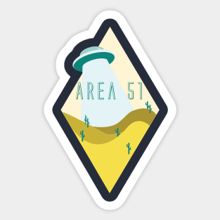 Area 51 Sticker